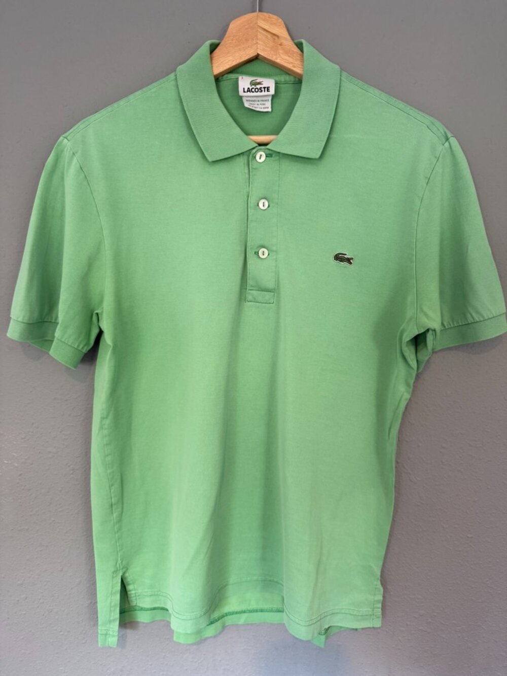 Lacoste Cotton Polo - size 3 (S)